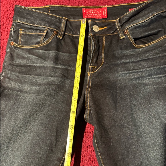 Lucky Brand Women's Dark Wash Leyla Skinny Denim Jeans - Picture 8 of 8